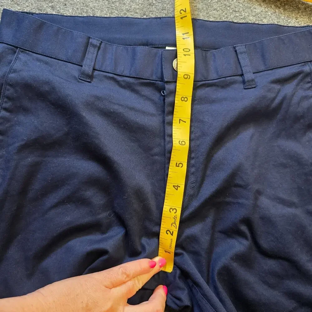 Fabletics Pants Mens Size 32x30 Blue Nylon Performance Commuter Classic Career